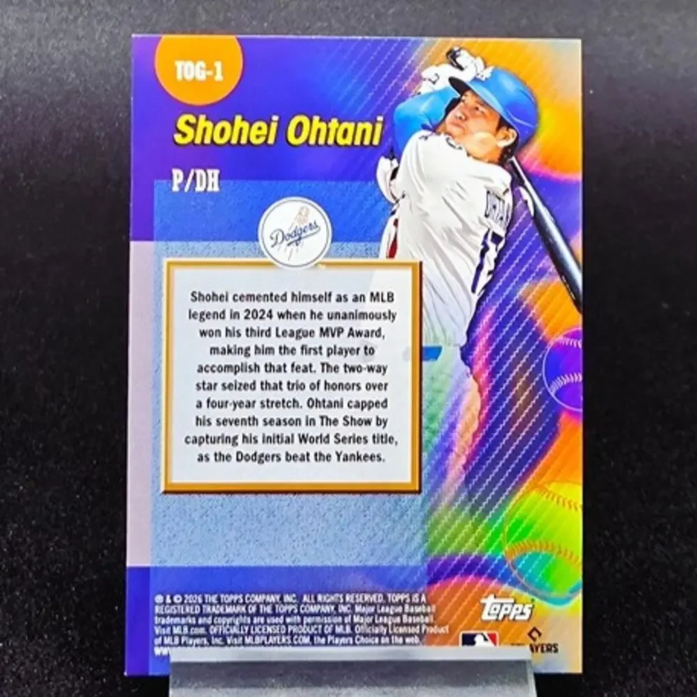 Shohei Ohtani Titans of the Game Bowman Stars MLB Los Angeles Dodgers Star